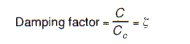 Damping Factor Formula